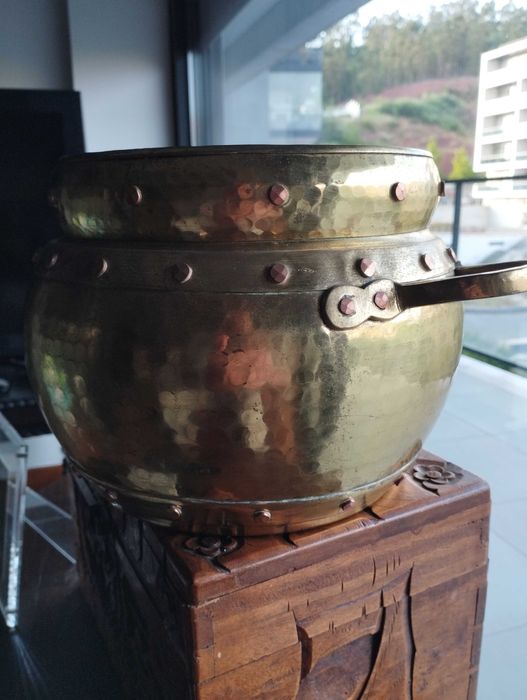 Pote em Cobre martelado