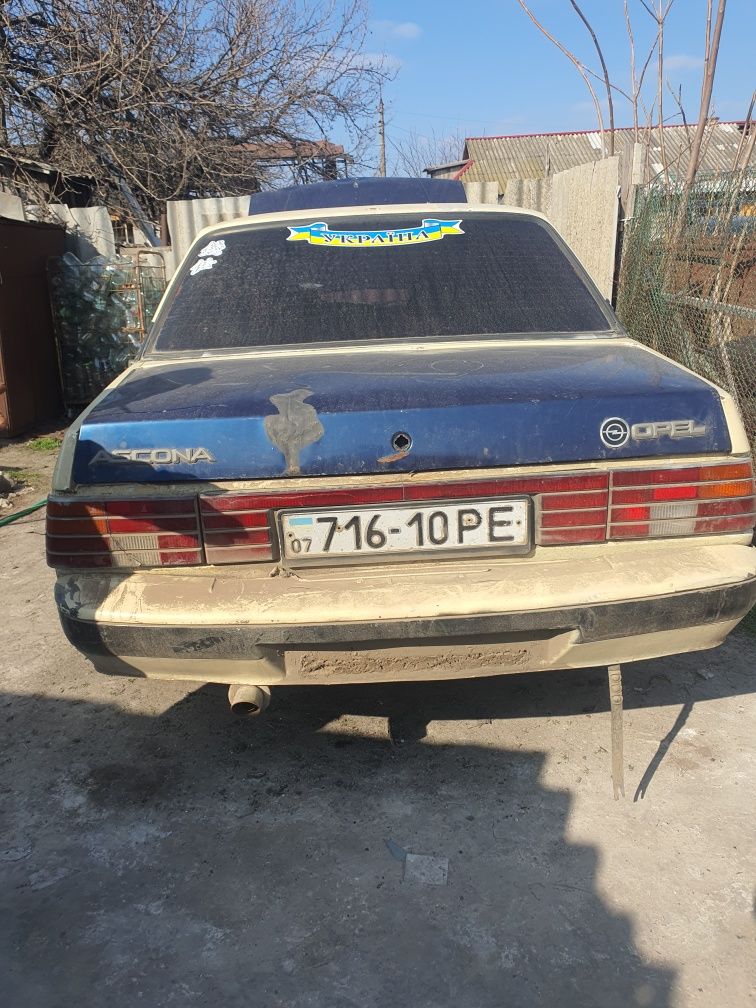 Разбор Opel Ascona 1,3