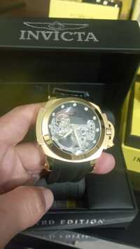 Invicta automático dourado