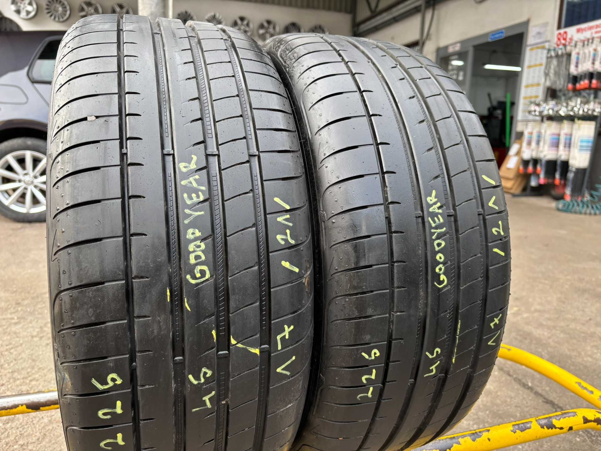 2X OPONY LETNIE 225/45R17 94Y Goodyear Eagle F1 Asymmetric 3 7MM 2021R