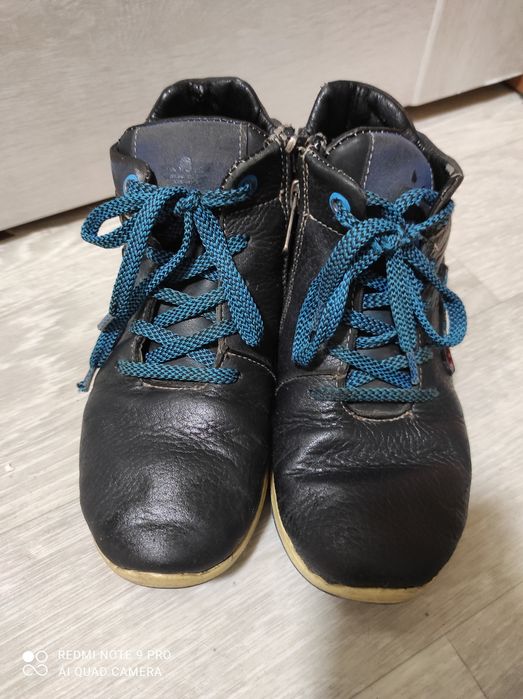 Зимние кожаные красовки