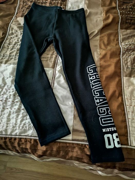 Leggings de inverno pretas - C&A - 146 cm - 11 Anos