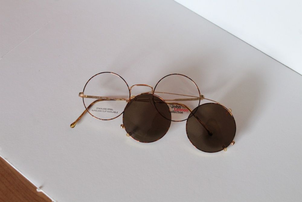 Óculos de Sol/Armação Autênticos Vintage - John Lennon -Made in Italy