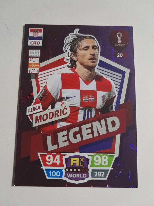 Karta Luka Modrić Legend FIFA World Cup Qatar 2022