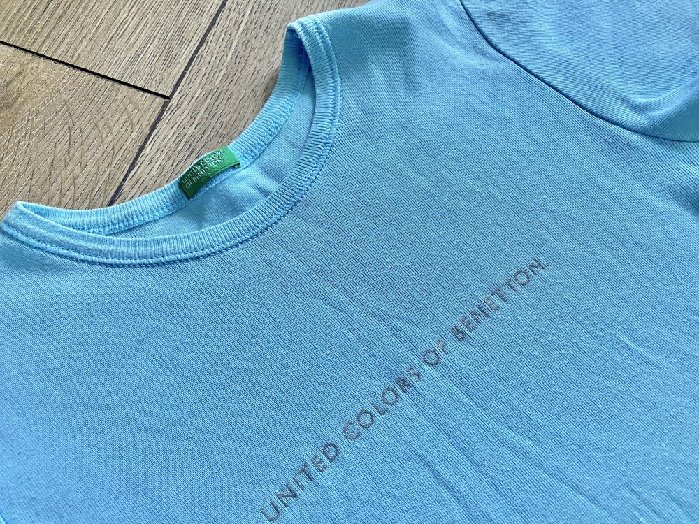 Bluzka tshirt z logo Benetton na 12 lat