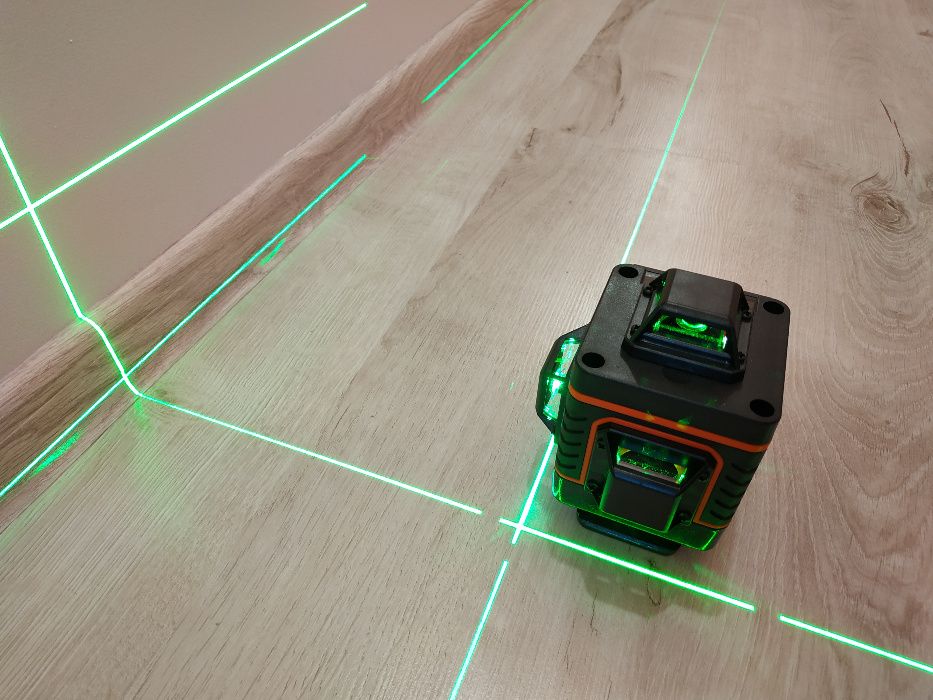 Laser Poziomica 4x360 SAMOPOZIOM / Skosy + PILOT / KALIBRACJA