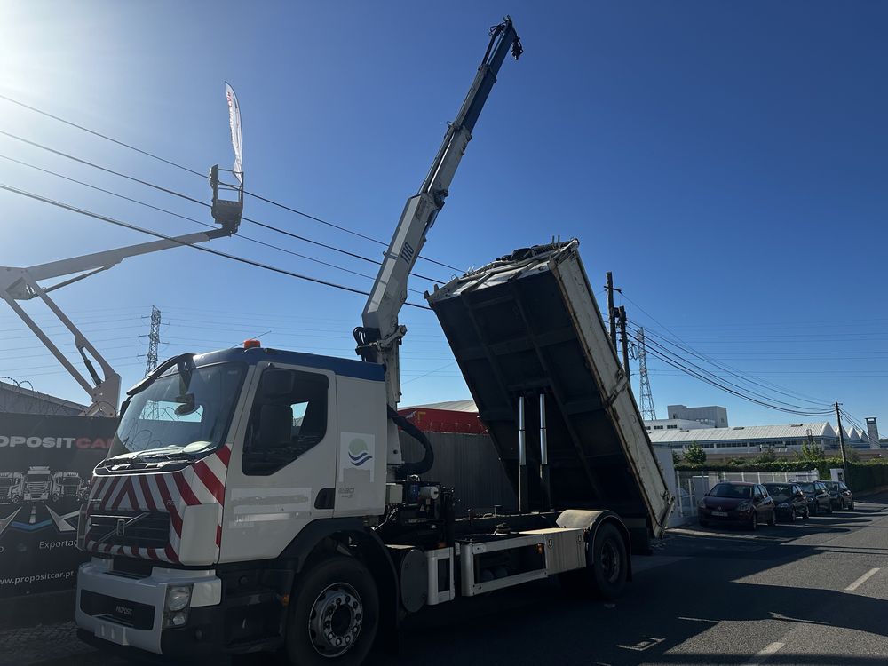 VOLVO FL280 GRUA E BASCULANTE 290.000KM ###OPORTUNIDADE###