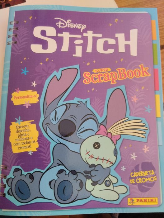 (168) Cromos da Disney Stitch ScrapBook 2025