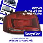Peças Audi A3 8P - Para-choques, Farol, Capot, farolim, grelha e Mais!
