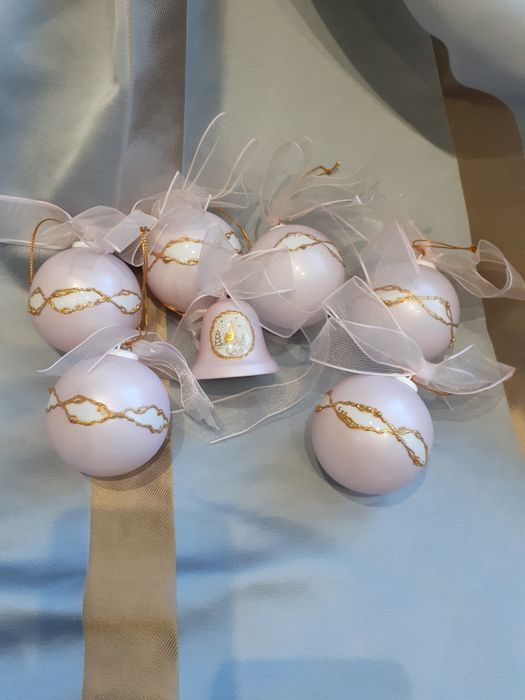 Новорічна,ялинкова порцелянова іграшка фарфор Німеччина.