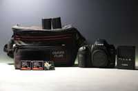 aparat Canon 5D Mark II z dodatkami i torbą