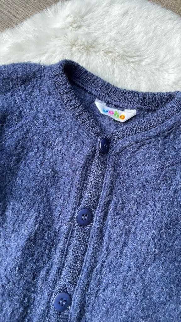 Joha granatowy kombinezon 100% merino