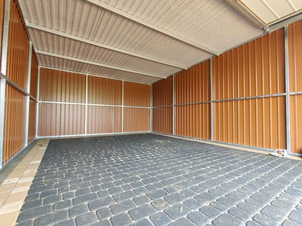 Garaż blaszany drewnopodobny premium 3x5 3x6 4x5 4x6 5x6 6x5 6x6 5x5,8
