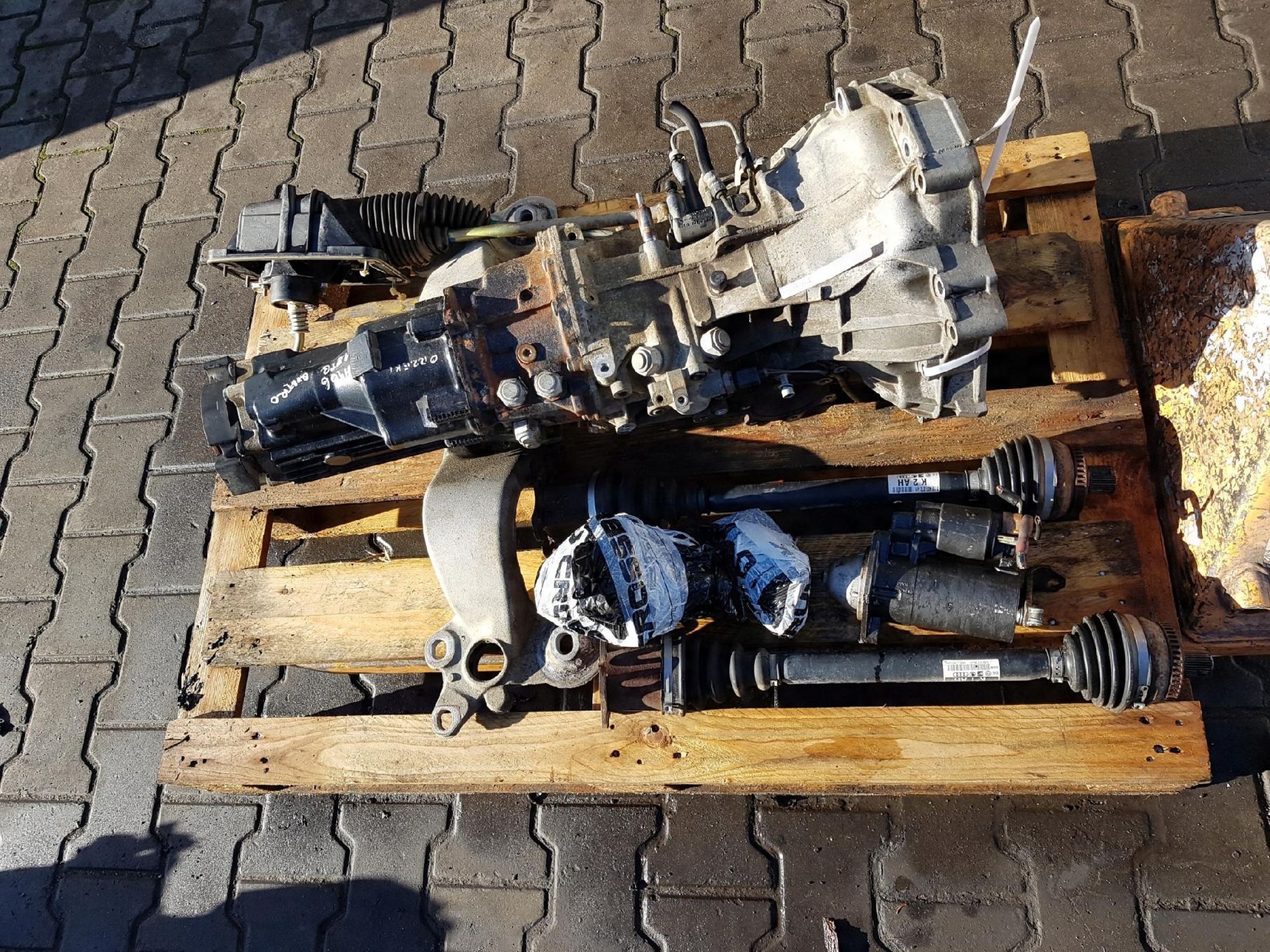AUDI A4 B6 00-04r 1.8 T BEX GDZ FUB PRZEKŁADKA QUATTRO MANUAL