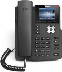 Telefone IP Voip SIP Fanvil X3SP LCD de 2.4" cores com 2 linhas