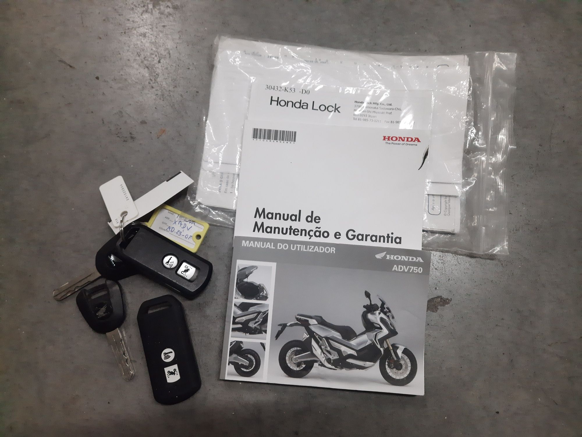 Moto Honda x-adv 750