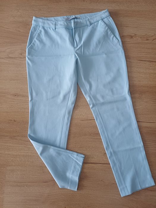 Spodnie chinosy błękitne 36 butik