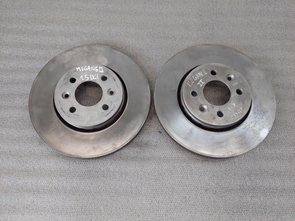 Disco travão frente direito RENAULT Megane II (BM0/1_, CM0/1_)