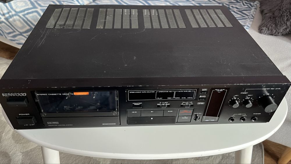 Magnetofon kasetowy Kenwood KX-660HX po serwisie!!