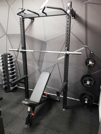 HALF RACK stojak do trójboju siłowego NOWY