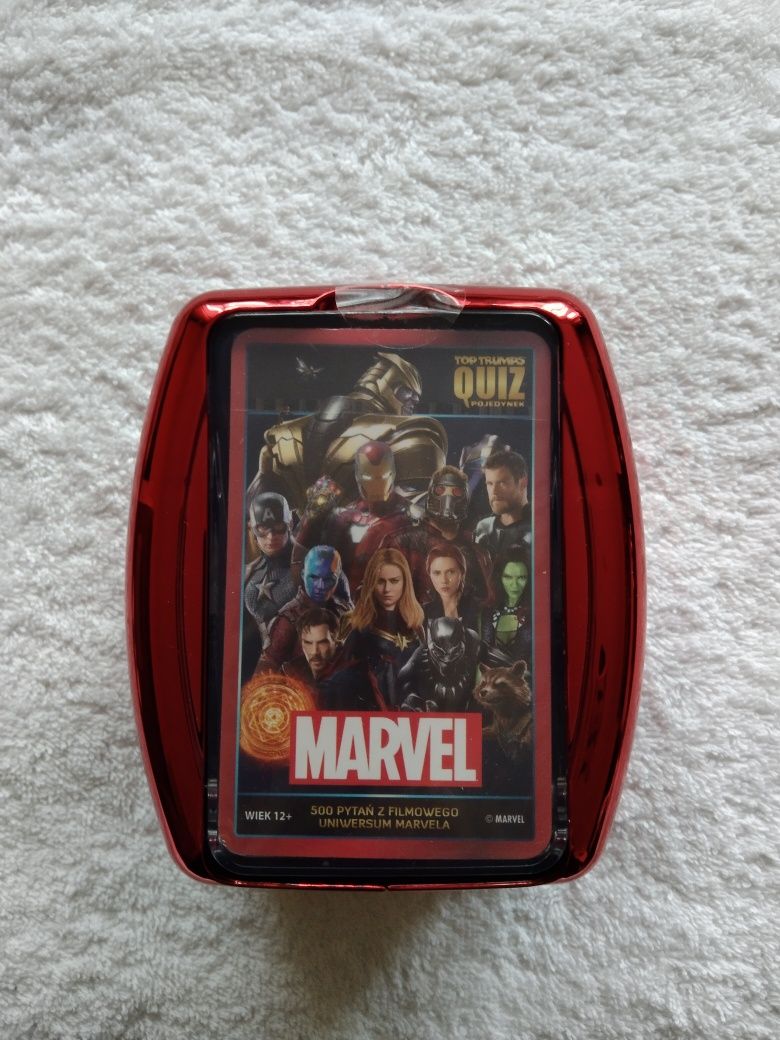 Marvel gra karciana karty puzzle mata