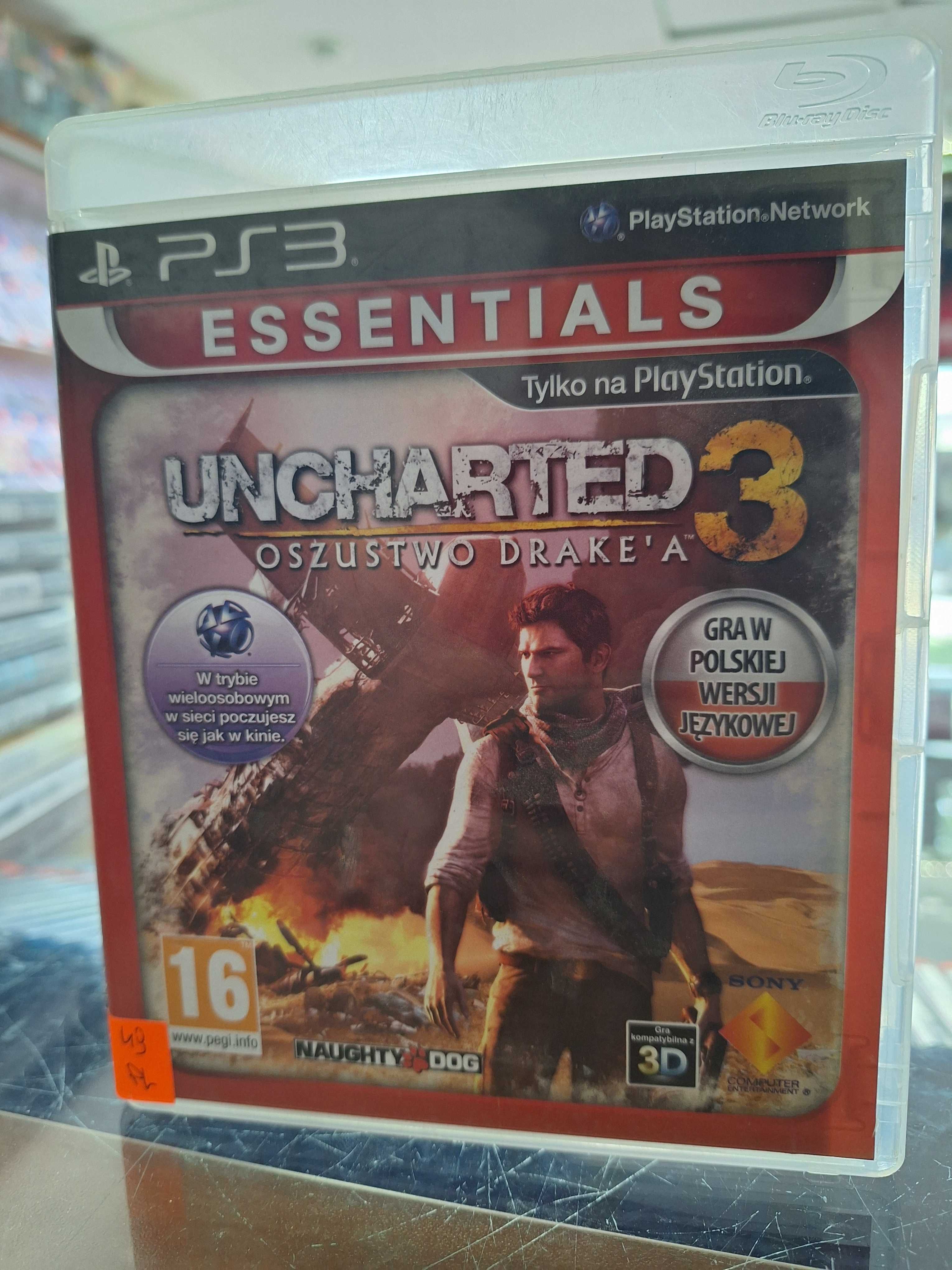 Uncharted 3 Oszustwo Drake'a PS3, BDB, CentrumGrania