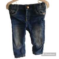 Spodnie jeansowe dziecięce rozmiar 74