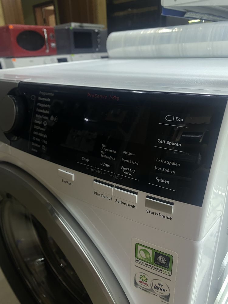 AEG L8FE74485 пралка з Німеччини 8кг