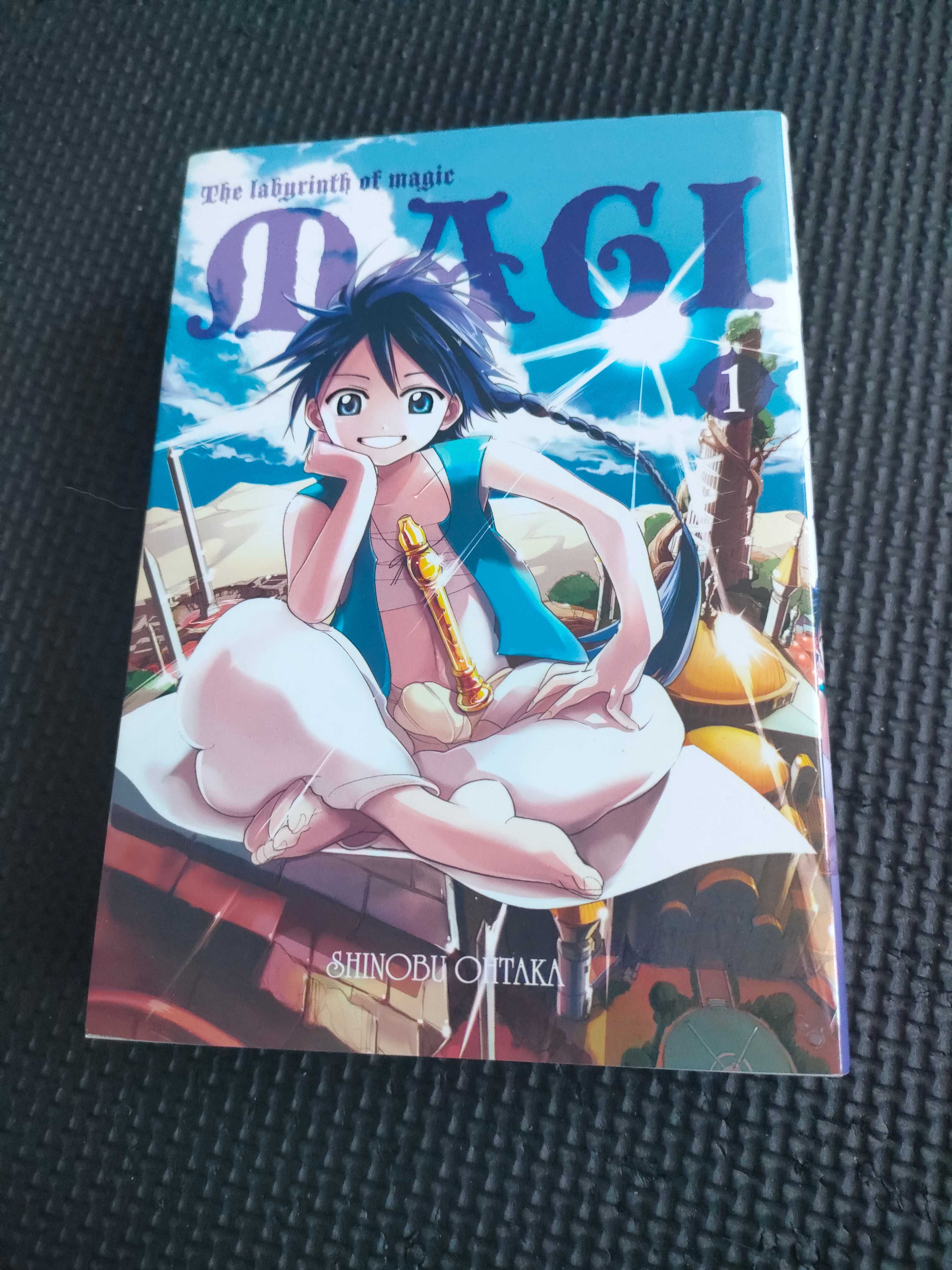 Manga ,,magi-the labyrinth of magic,, tomy od 1-3