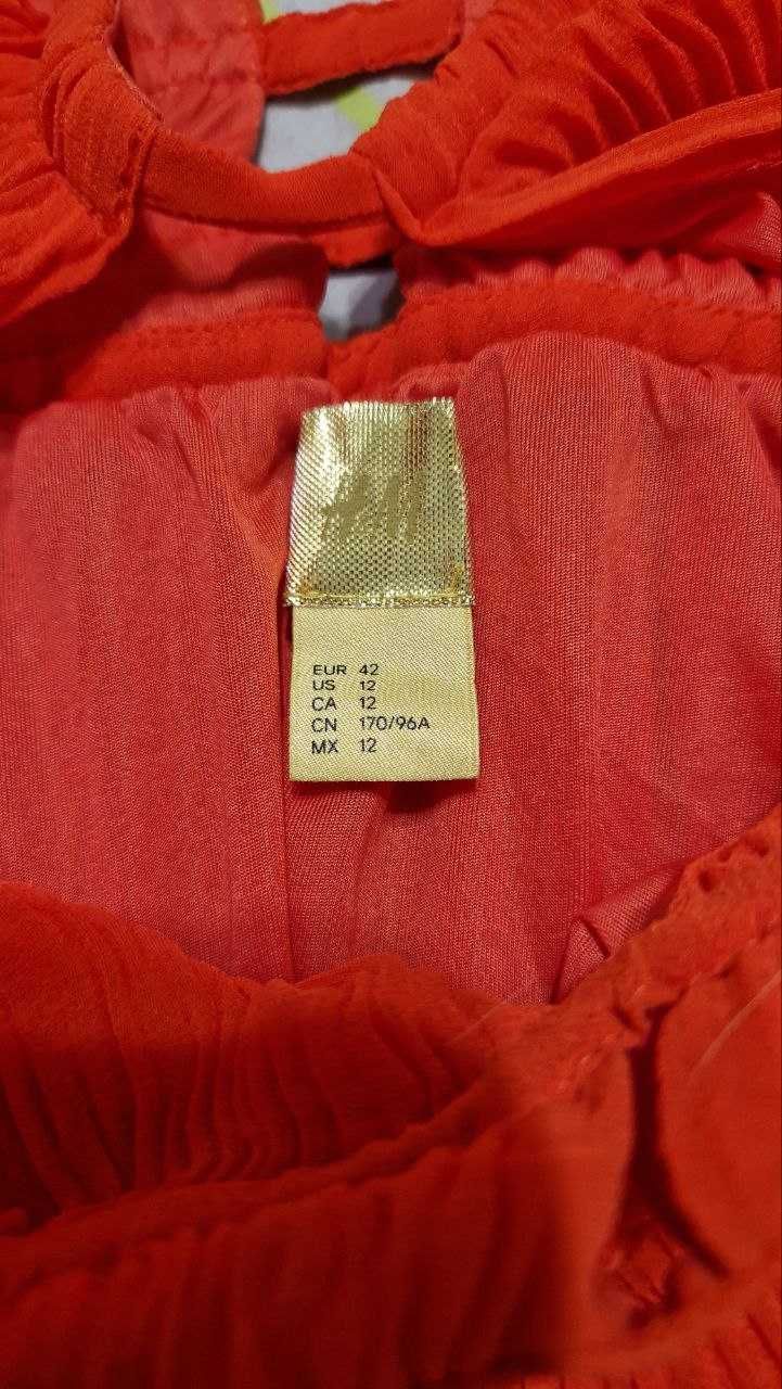 Сукня червона H&M нова 42 (S-M)