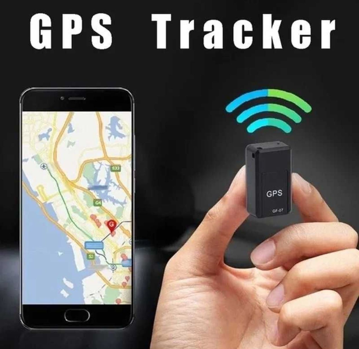 Міні GPS трекер GF-07 з мікрофоном