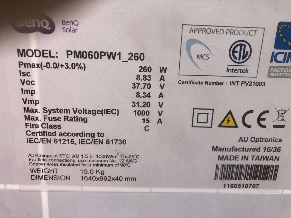 5 Paineis solares fotovoltaicos