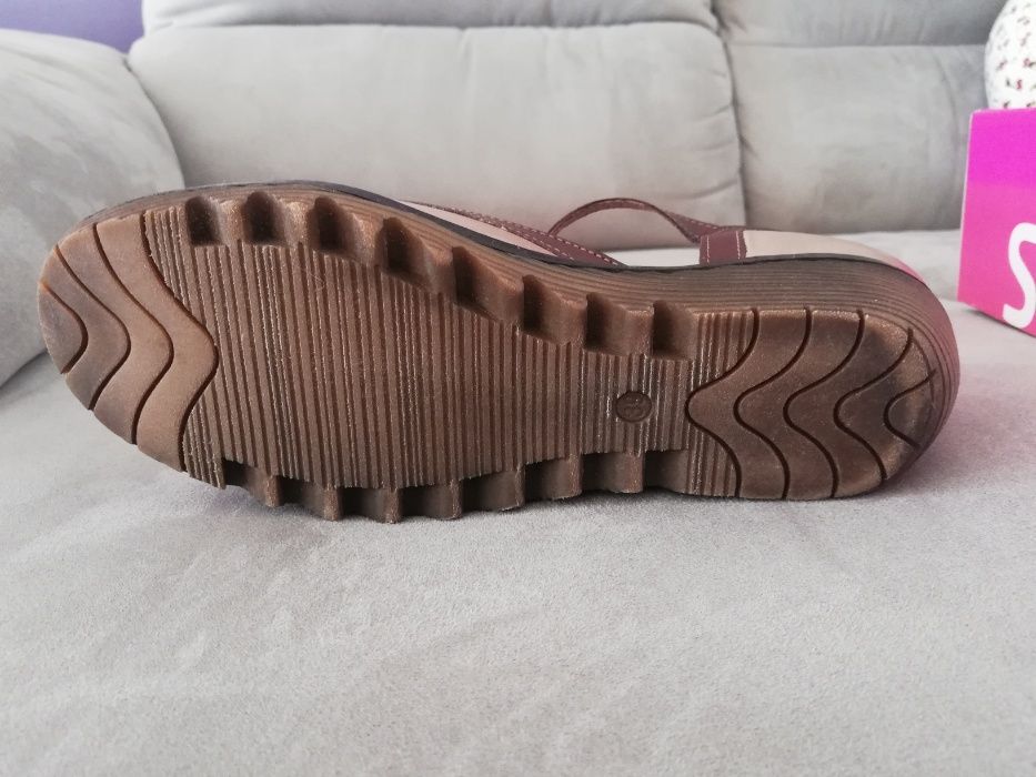 Sapatos / Sandálias Senhora Castanhos Seaside (Tamanho: 39) (Novos)