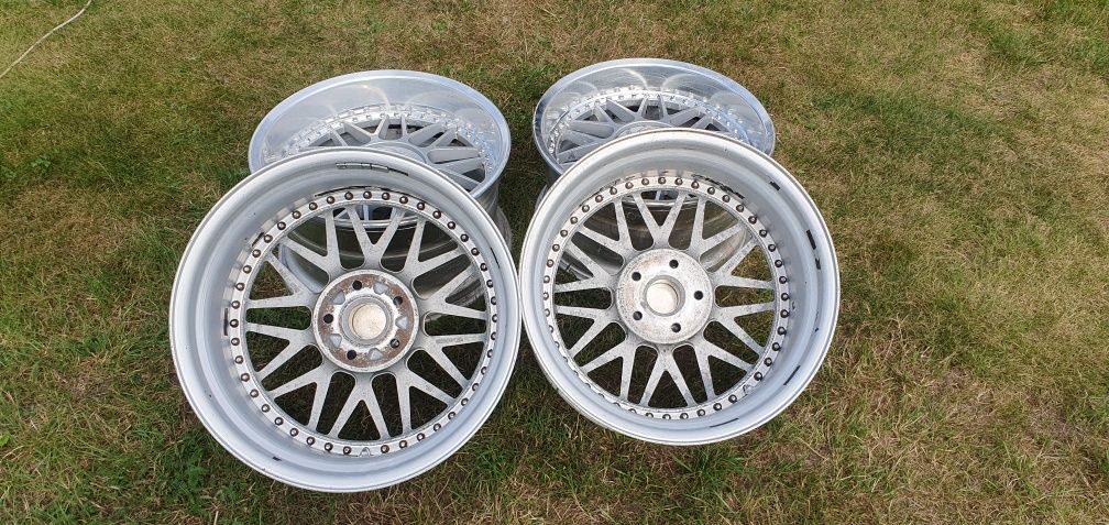 WRD Mesh 9 & 9,5 x 17" 5x112 Cult Rieger 3tlg VW Audi 5x114