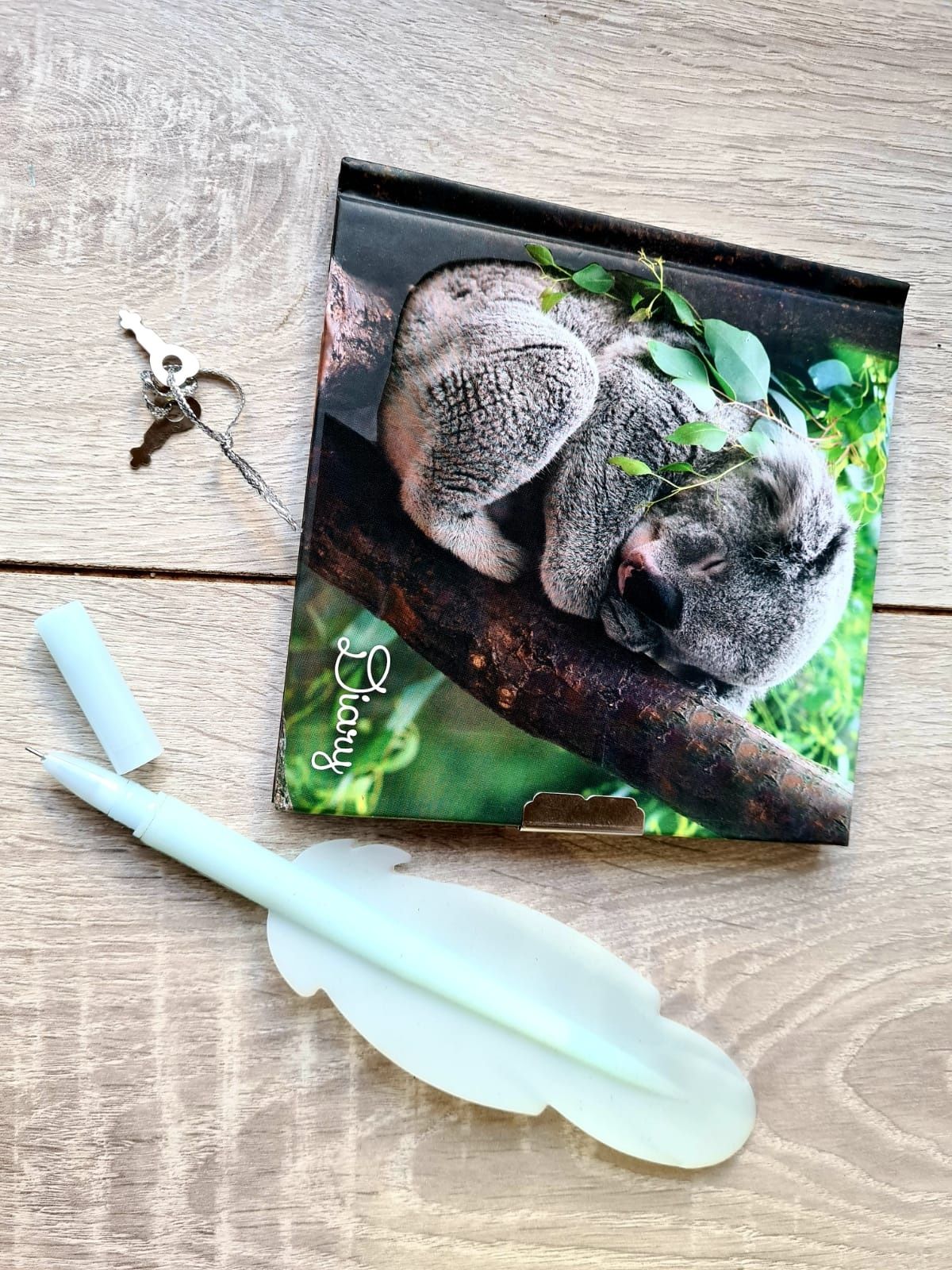 Zestaw pamiętnik + cienkopis pióro Koala - zabawki