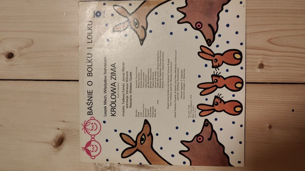 Winyl Baśnie o Bolku i Lolku Królowa Zima