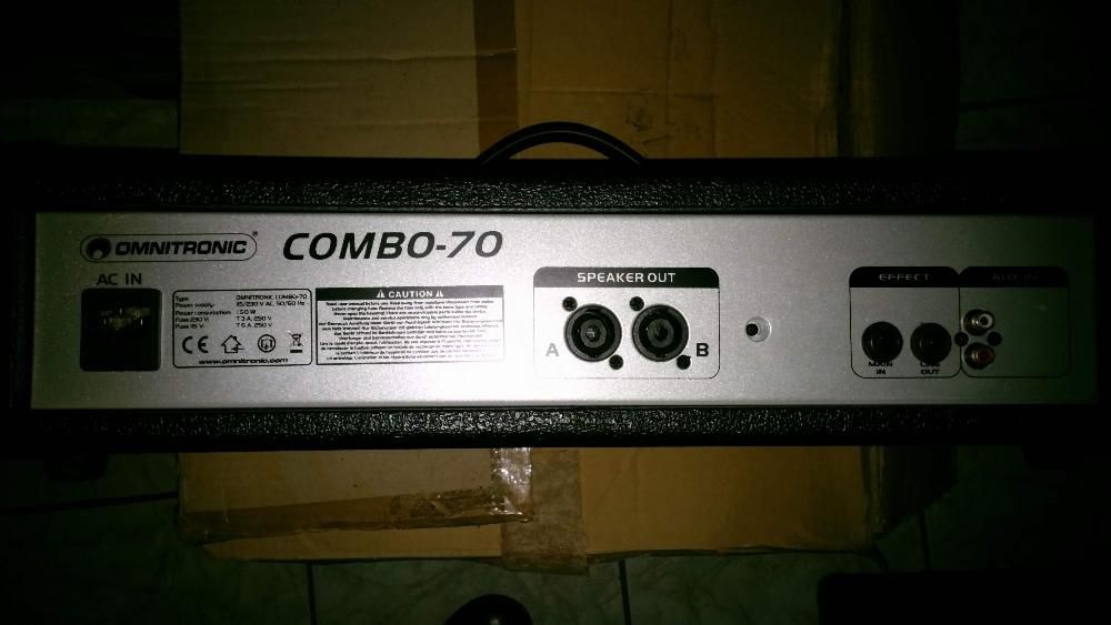 Omnitronic zestaw COMBO 70 okablowanie