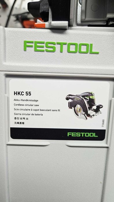 Pilarka tarczowa Festool HKC55 EB-BASIC bez aku