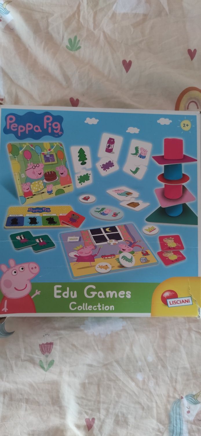 Peppa Pig kolekcja gier edukacyjnych 2+