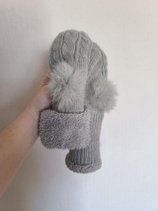 Теплі жіночі рукавиці