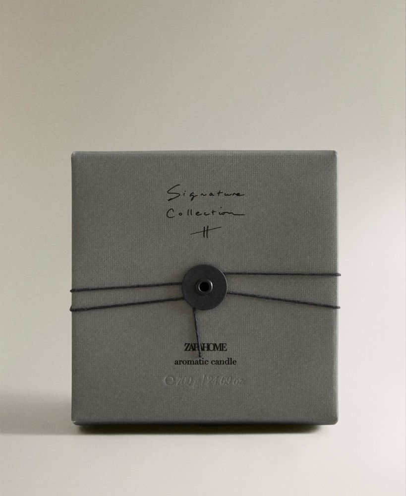(700 G) Vela Aromática SIGNATURE COLLECTION II Zara Home NOVO