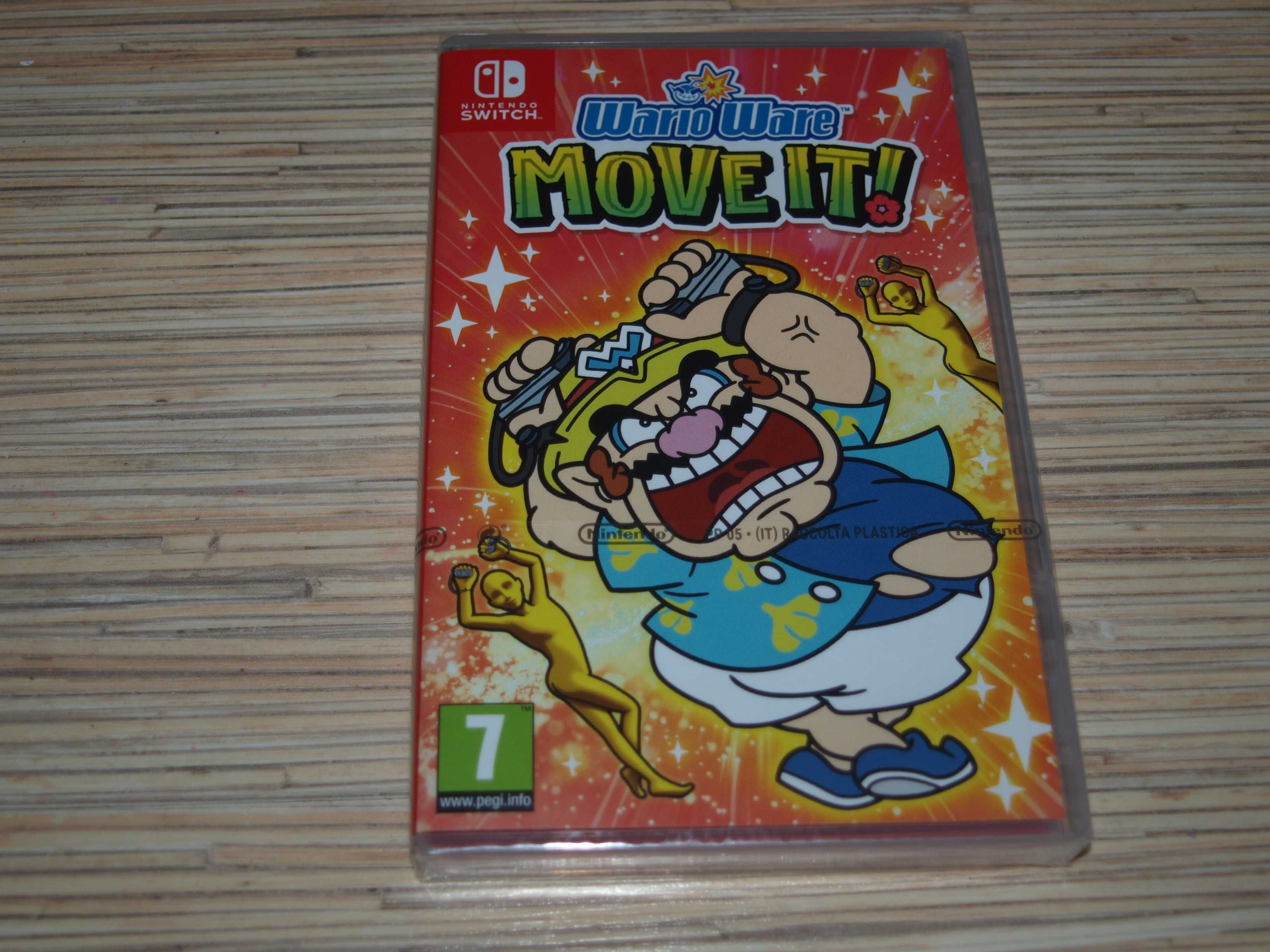 Gra imprezowa dla dzieci WarioWare Move It! switch nowa we folii!!
