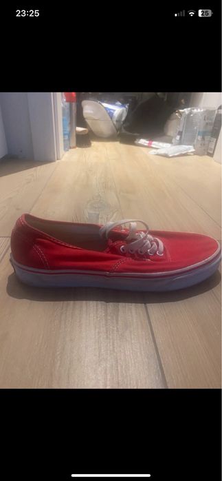 Buty Vans czerwone męskie