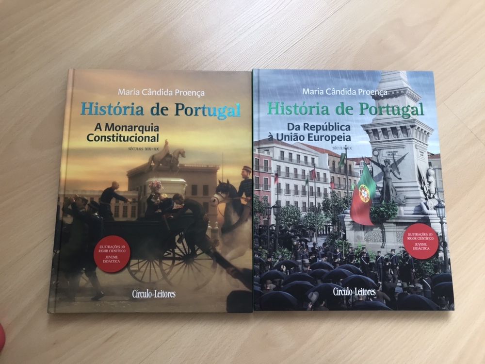 Livros didáticos Historia de Portugal