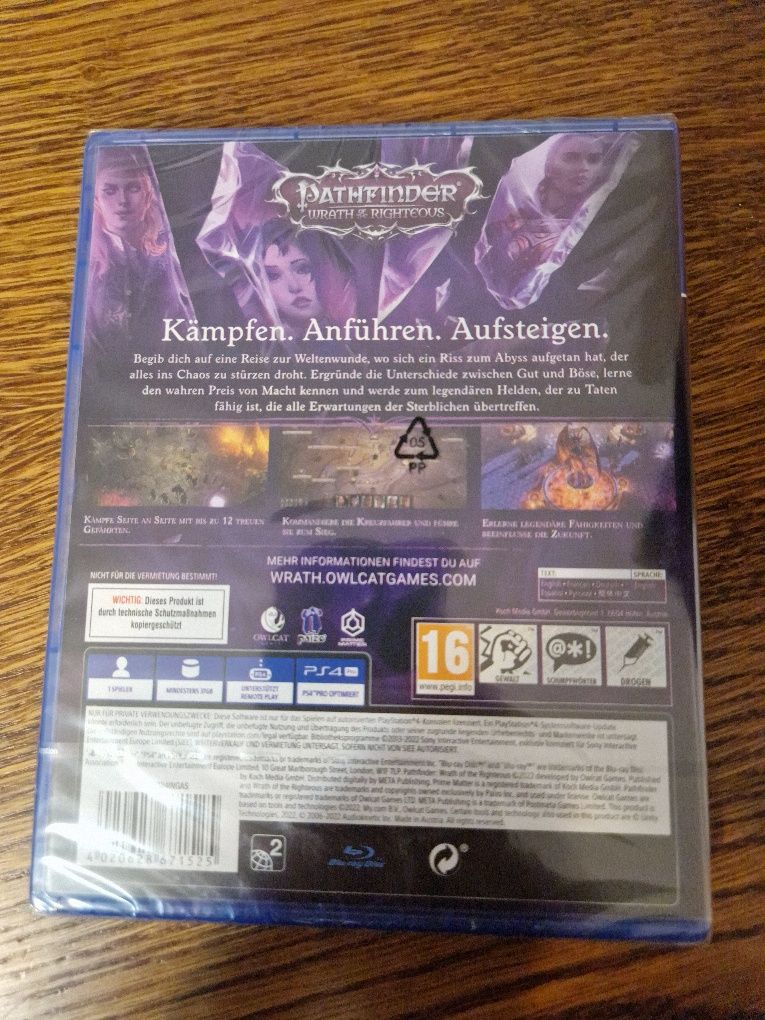 Pathfinder: Wrath of the Righteous - Gra na PS4 (Kompatybilna z PS5)