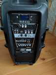 Kolumna mobilna z mikrofonami Vonyx SPJ-PA912, nagłośnienie, głośnik