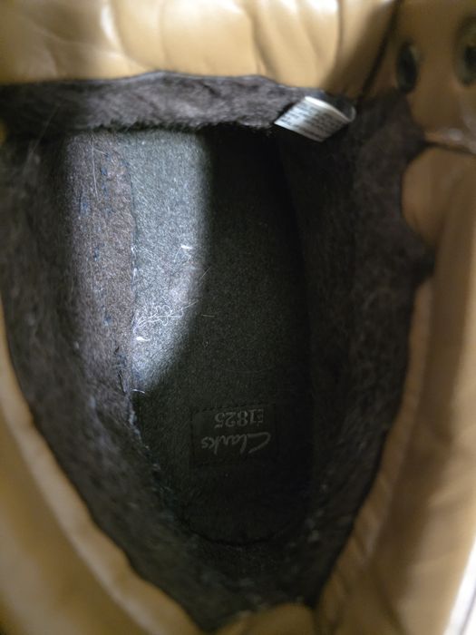 Чоловічі шкіряні чоботи Clarks