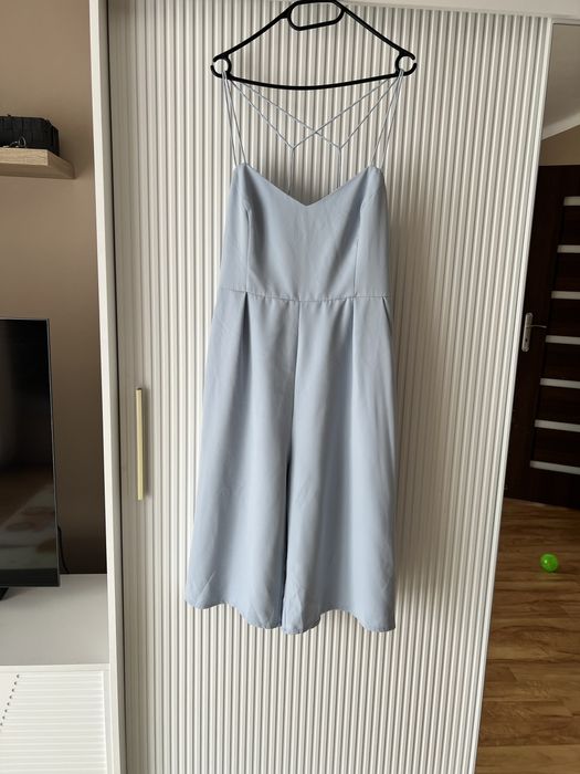 Błękitny kombinezon XXL 16 44 New look