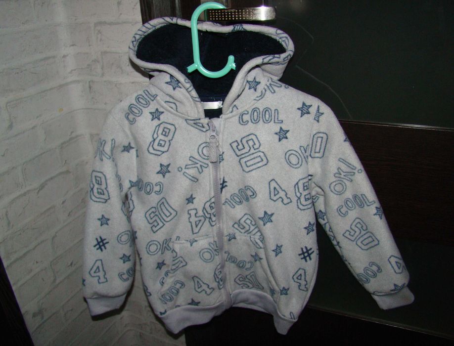 Gruba bluza polarowa jak dla chłopca  roz 110