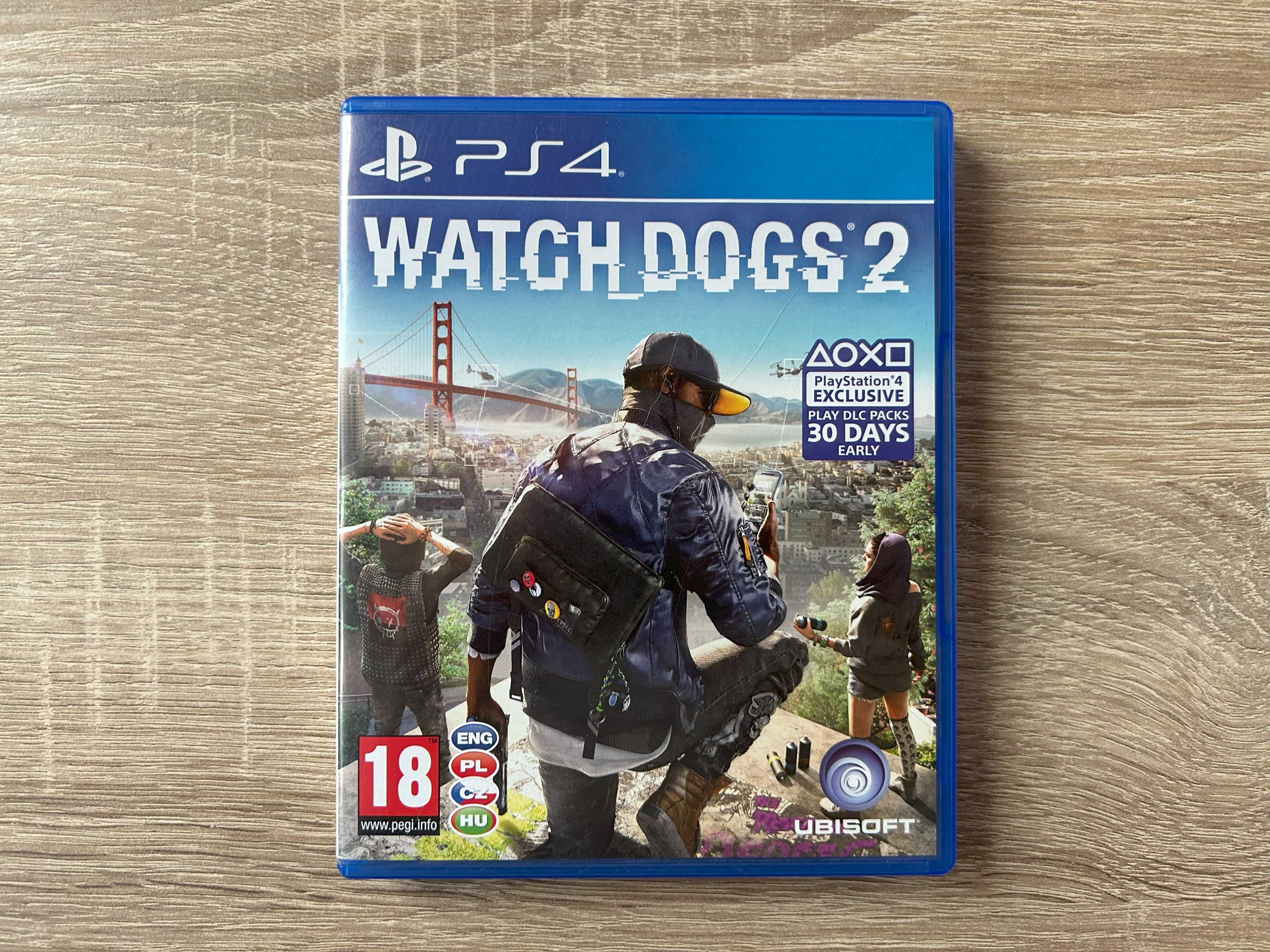 Watch Dogs 2 - PS4 / PS5 - PL - stan Używany, sprawny 100%
